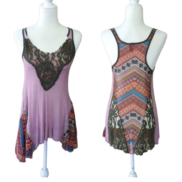 Gimmicks by BKE - Boho Festival Tank‎ Top - Picture 1 of 8